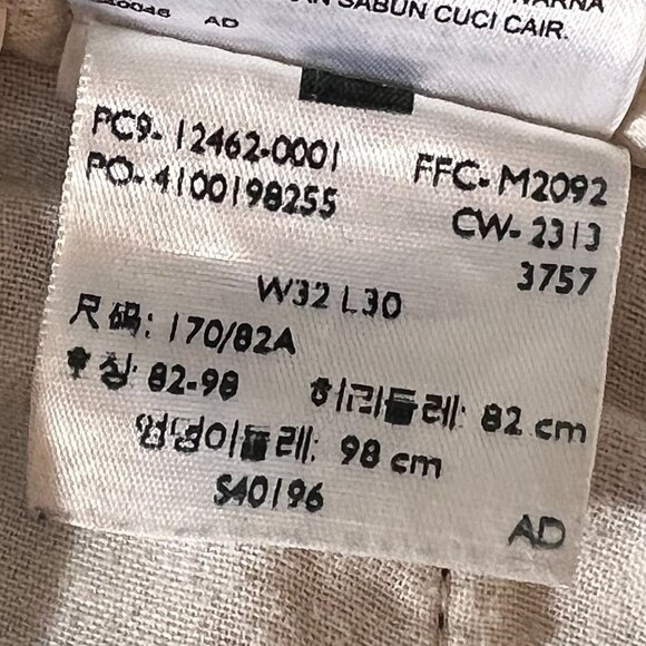 Levis Mens Camo Cargo Pants Relaxed Fit Cotton Blend Durable Casual Wear 32x30 - Picture 15 of 15